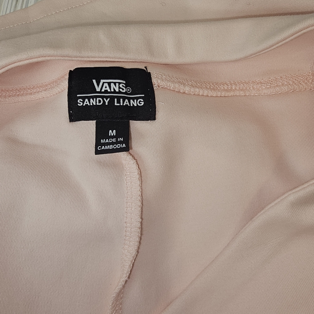 Vans x Sandy Liang NWT Tennis Skort Built in Shorts Stretchy Pink Black Size M - Picture 6 of 7